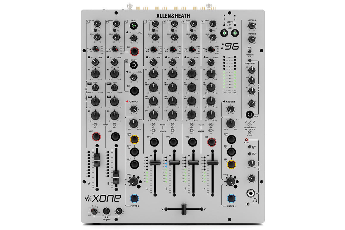 Allen & Heath Xone:96 Analogue DJ Mixer with Dual Audio Interface
