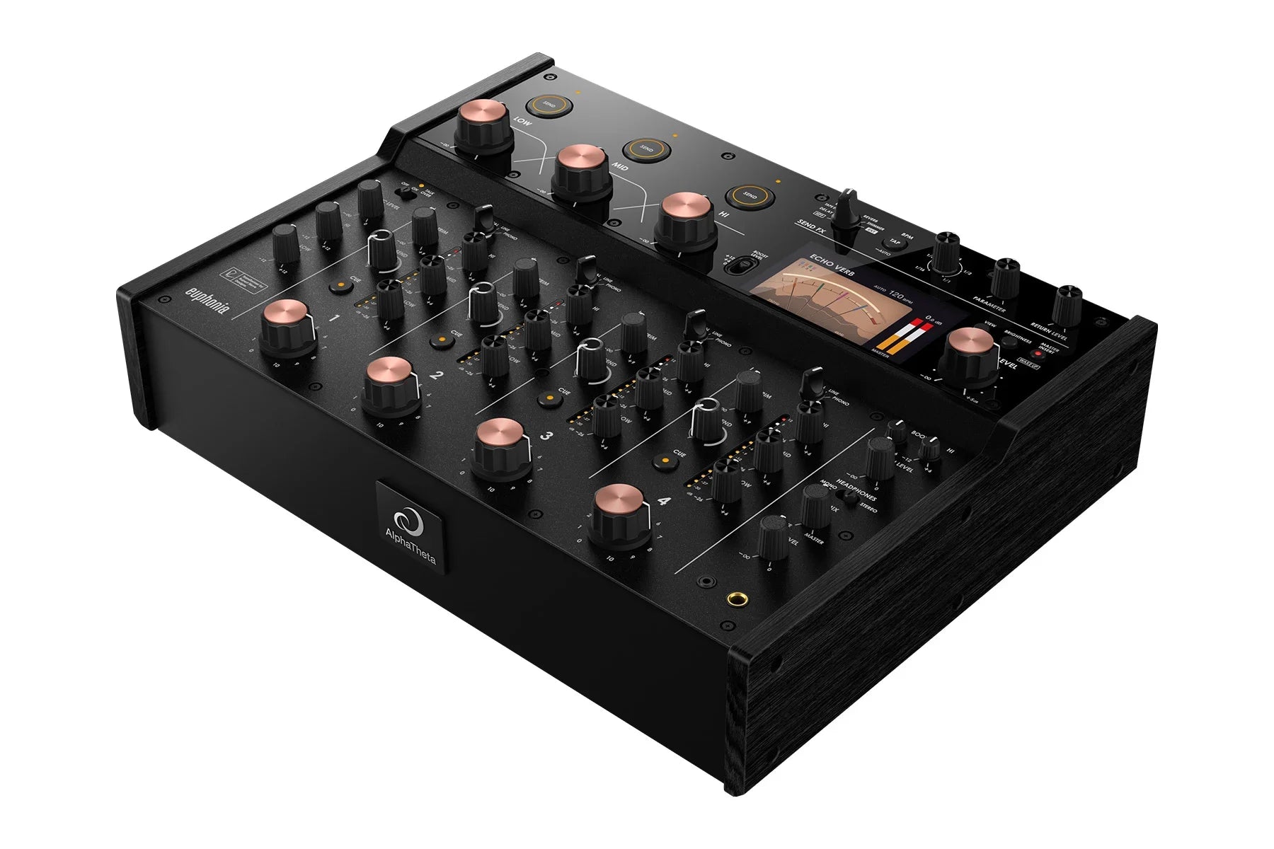 AlphaTheta Euphonia Professional 4-Channel Rotary Mixer
