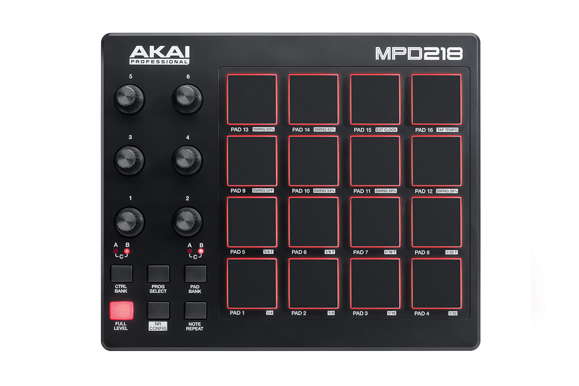 Akai Professional MPD218 16 Pad Controller