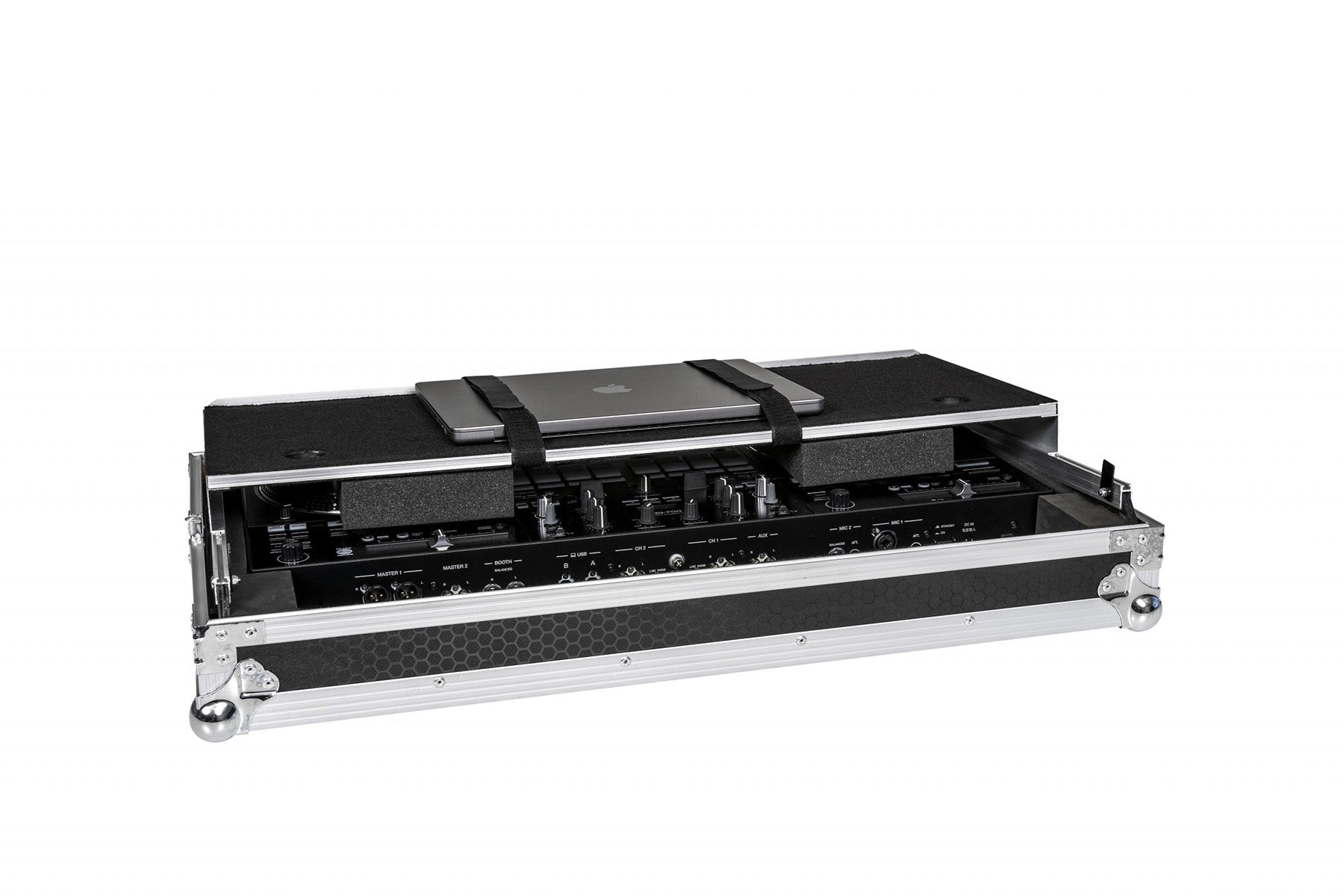 Headliner Flight Case with Laptop Platform for Pioneer DJ DDJ-REV7
