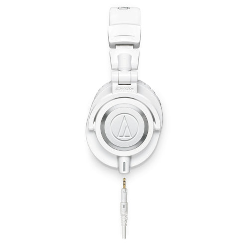 Audio-Technica ATH-M50xWH Closed Ear Studio Monitoring Headphones