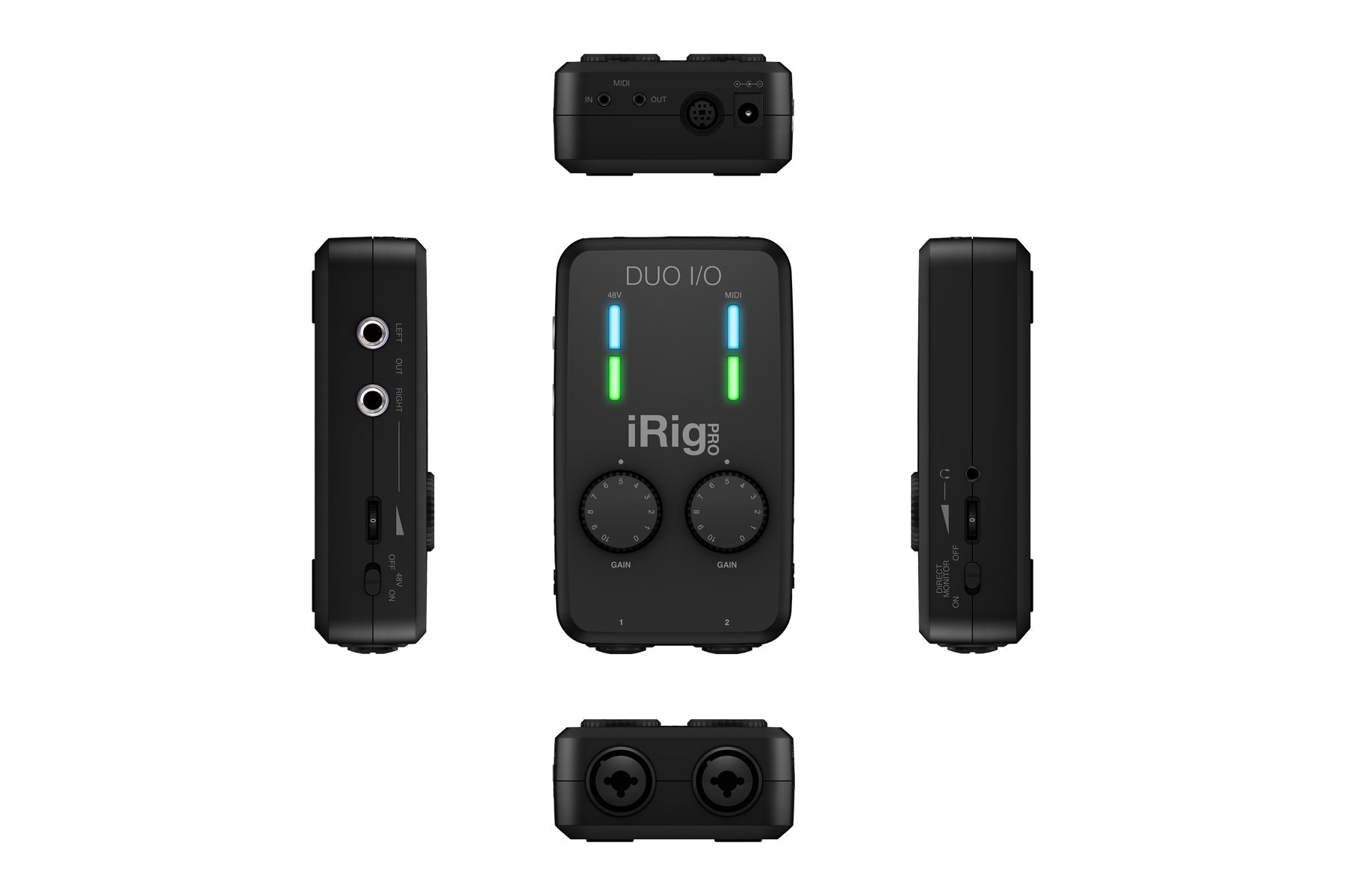 iRig Pro Duo I/O Audio Midi Interface
