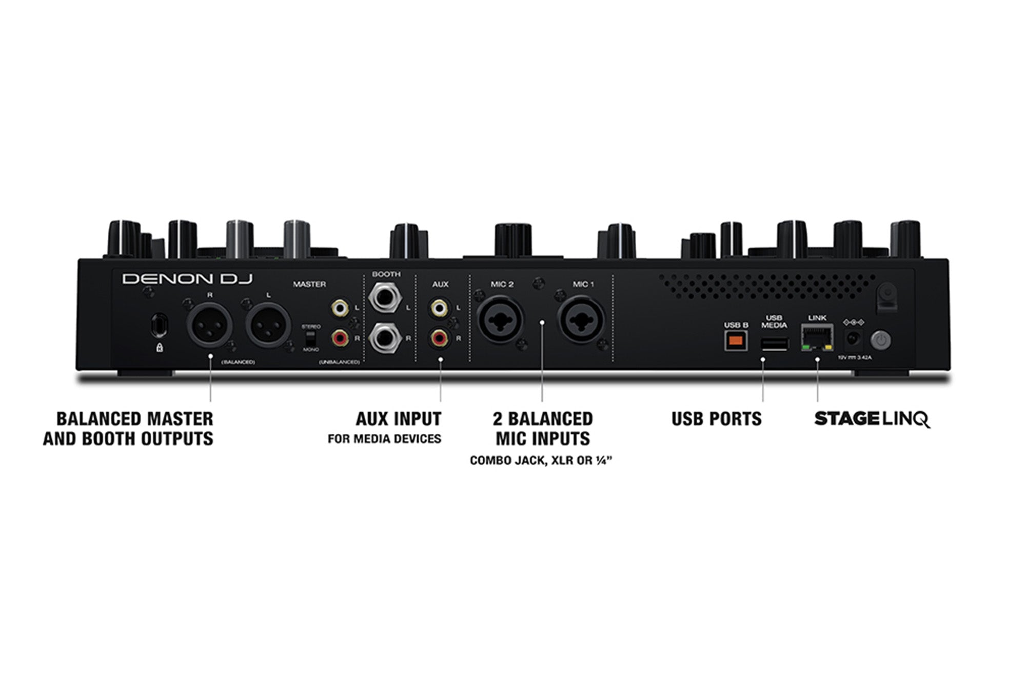 Denon Prime GO Compact Standalone DJ Controller