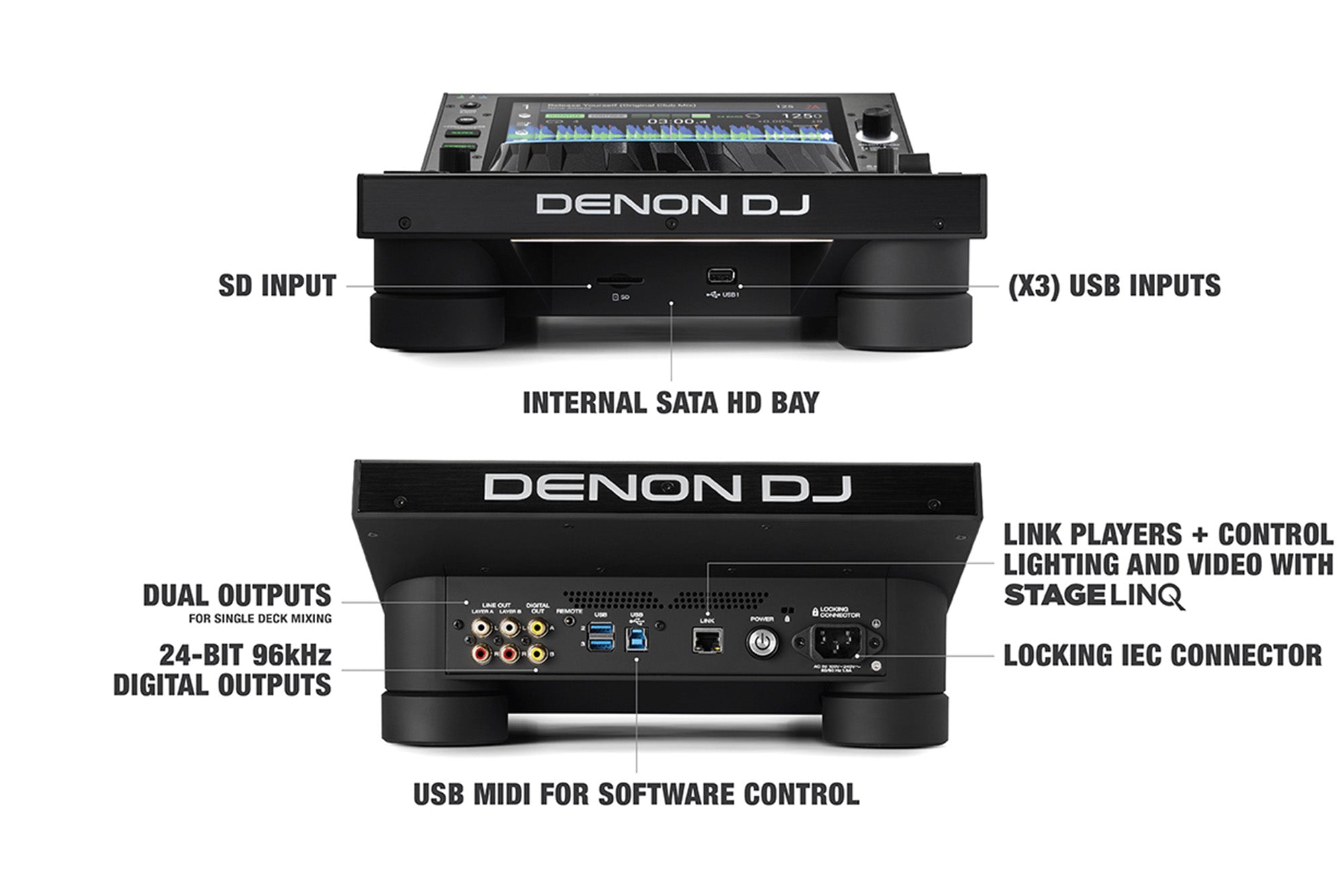 Denon SC6000 Prime Professional DJ Media Player